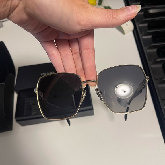 Prada Polarized Square Sunglasses, 57mm - Picture 8 of 15